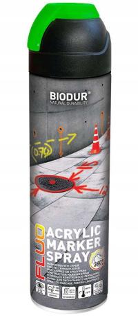 BIODUR 500 ML GEODEZYJNY MARKER ZIELONY 1SZT