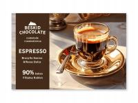 Темный шоколад с кофе эспрессо 75/15