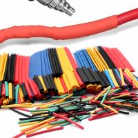 Zestaw rurek rurki termokurczliwe koszulki osłonki kolorowe 328 sztuk