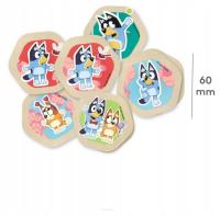 Memo drewniana gra Bluey