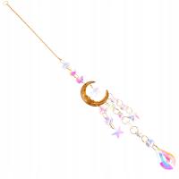 KRYSTALICZNE WIĘSZĄCE SIĘ W OKNIE MIESIĄC WISZĄCY DODATEK