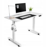 Игровой Стол Электрический Складной Регулируемый По Высоте Подъемный Белый