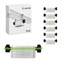 6 x Uchwyt do poziomowania sufitu podwieszanego PROFIL CD60 ES short g-k gk