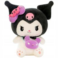 DUŻY KUROMI MASKOTKA SERIA SANRIO PLUSZAK PLUSZOWA PRZYTULANKA ZABAWKA 40cm