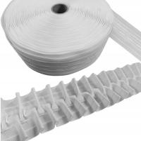 TAŚMA MARSZCZĄCA DO FIRAN ZASŁON 50M SMOK BAWEŁNA 2:1