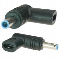 Przejściówka zasilania adapter wtyk USB-C do 4,5x3,0mm HP