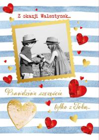 Подарок на День Святого Валентина поздравительная открытка на День Святого Валентина романтическая PR542