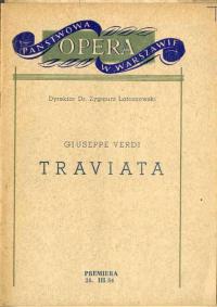 Giuseppe Verdi: Traviata Violetta Opera w 3-ch