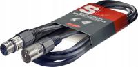 STAGG SMC3 kabel mikrofonowy 3m (XLR/XLR)