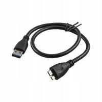 Kabel USB - microUSB Akyga AK-USB-26 czarny 0,5m