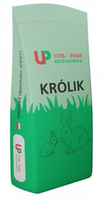 Karma dla królików Odchów i Reprodukcja granulat BEZ GMO 25 kg