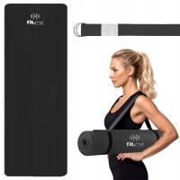 КОВРИК ДЛЯ ФИТНЕСА ЙОГИ МЯГКИЙ ТОЛСТЫЙ 1,5 СМ NBR ТРЕНИРОВОЧНЫЙ КОВРИК