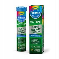 Пищевая добавка Plussz Active 100% Energy Complex 20 шипучих таблеток