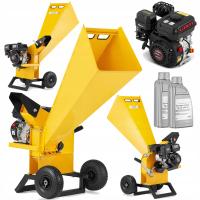 Rozdrabniacz do gałęzi spalinowy rębak do drewna HIGHER 6,5KM LONCIN