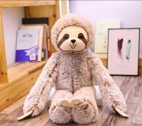 Uroczy Pluszowvy Leniwiec - Przytulna Poduszka Przytulanka