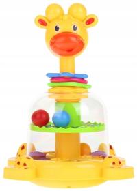Bączek Interaktywny z Piłeczkami Kuleczkami Karuzela Żyrafa Żyrafka