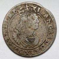 989. Jan II Kazimierz, Szóstak Bydgoszcz 1663 AT