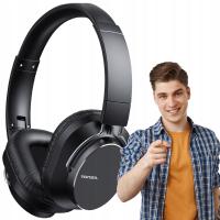 Беспроводные наушники TONSIL R65 ANC Over Ear Bluetooth Premium Black PRO