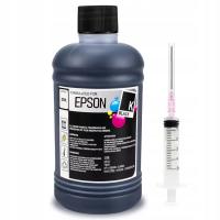 TUSZ 250 ml BK DO DRUKAREK EPSON ECOTANK INKTANK + AKCESORIA