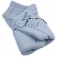 ROŻEK BECIK MUŚLINOWY NIEMOWLĘCY JASNO SZARY