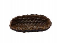 Старая довоенная большая форма для торта подорожника из керамогранита