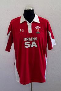 Джерси Уэльс регби WRU 2008-2009 Under Armour Roz. L
