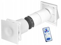 Rekuperator ścienny Awenta HRV 125P z pilotem decentralny kompaktowy