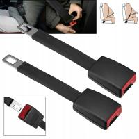 Przedłużka pasa bezpieczeństwa czarna 25 cm 2 szt. uniwersalna