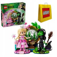 LEGO WICKED 75682 Figurki Elphaby i Glindy + TORBA LEGO