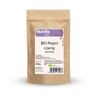 Pieprz czarny ziarno BIO 40g Nutrilla