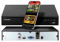 Сетевой видеорегистратор NVR IP 9 канальный 8Mpx 4K