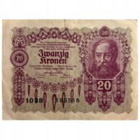 AUSTRIA - 20 KORON - 1922