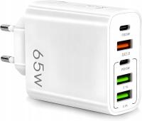 65W быстрое зарядное устройство-2x USB-C PowerDelivery 3x USB-A QC 3.0