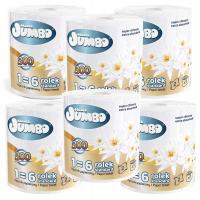 ПОЛОТЕНЦЕ ДЛЯ КУХНИ JUMBO СЛОН БЕЛЫЙ АБСОРБЕНТ НИЗКАЯ ПЫЛЬ