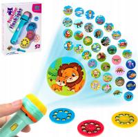 ФОНАРИК ДЕТСКИЙ ПРОЕКТОР СЛАЙД-ШОУ ПРОЕКТОР ДЛЯ СТЕНЫ ПОТОЛОК