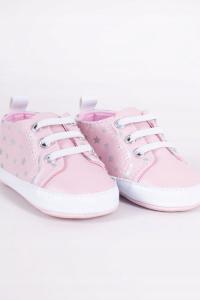 Buciki YO! Dziewczęce OBO-0205G róż 0-6 m