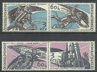 Czechosłowacja 1965 Mi 1529-1532 Czyste **