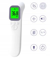 TERMOMETR BEZDOTYKOWY NA PODCZERWIEŃ LCD ELEKTRONICZNY