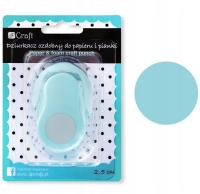 Dziurkacz ozdobny do papieru i pianki DPcraft 2,5cm koło JCDP-110-005