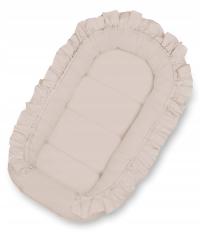 KOKON NIEMOWLĘCY COMFORT Z FALBANKĄ BAWEŁNA - BABY SIESTA