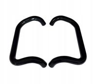 Pochwyt uchwyt antaba do drzwi 350mm czarny WALA M2