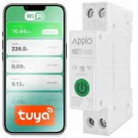Измеритель тока на DIN-рейку, измерительный счетчик реле, Wi-Fi TUYA SMART 16A