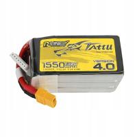 TATTU MOCNY AKUMULATOR BATERIA LIPO 4.0 1550MAH 22.2V 130C 6S1P XT60