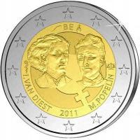 2 euro BELGIA Dzień kobiet 2011