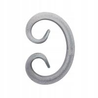 Elementy kute ozdobne spirala C100 z kw. 10x10