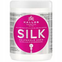 Kallos Silk odżywcza maska do włosów z jedwabiem 1000ml