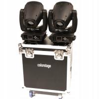 Набор 2X COLORSTAGE LED moving Head ART 230W 3in1 ZOOM CASE