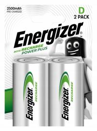 Akumulatorek Energizer D (R20) 2500 mAh NiMH 2 szt.