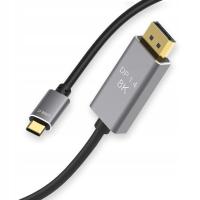 KABEL USB-C DISPLAYPORT Mac MacBook 8K 4K 240Hz 2m
