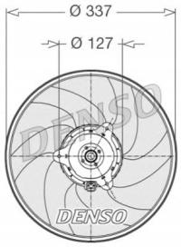 WENTYLATOR CHŁODNICY PEUGEOT